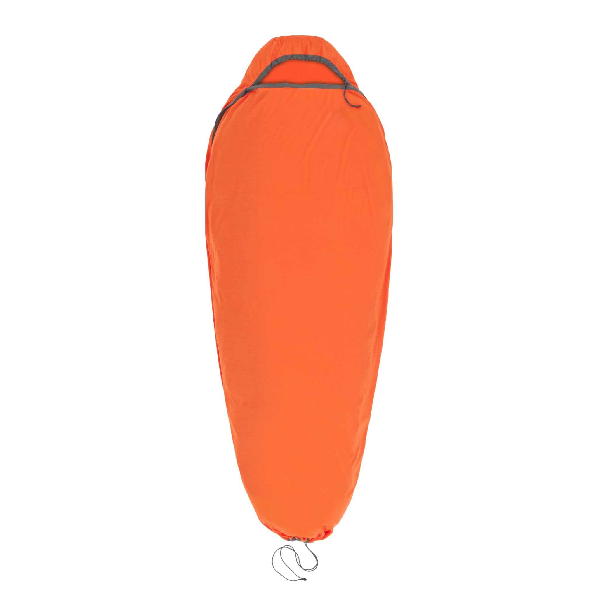 Sea to Summit Reactor liner knit fabric close-up showing stretch for freedom of movement