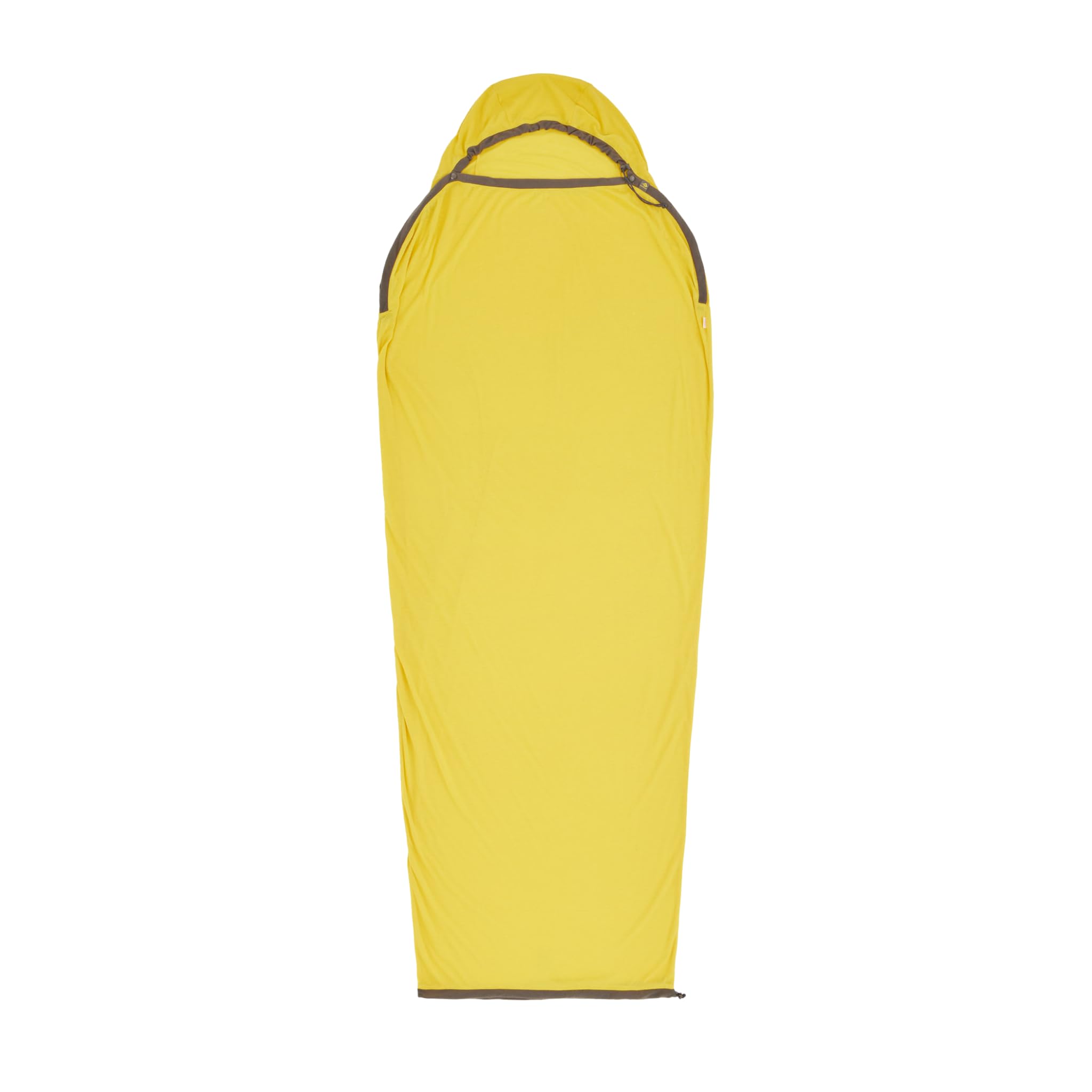 Sea to Summit Reactor liner knit fabric offers flexible movement for cozy warmth on camping nights.