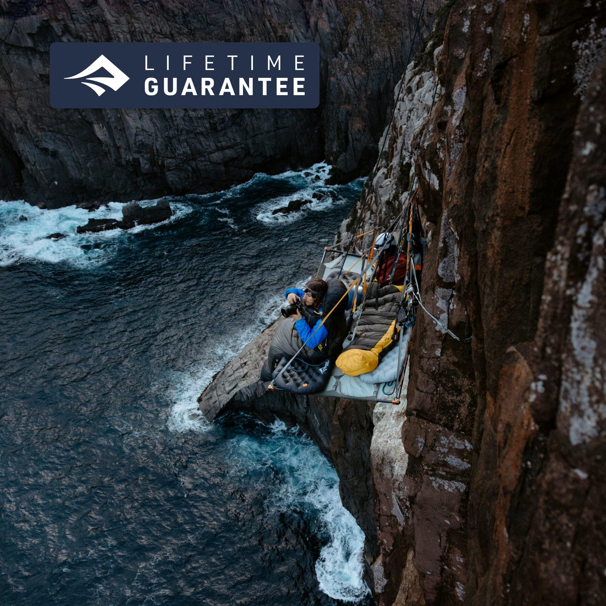 Sea to Summit Spark lifetime guarantee underscores durability and long-term use.