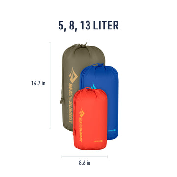 Sea to Summit webbing pull handle aids carrying and packing