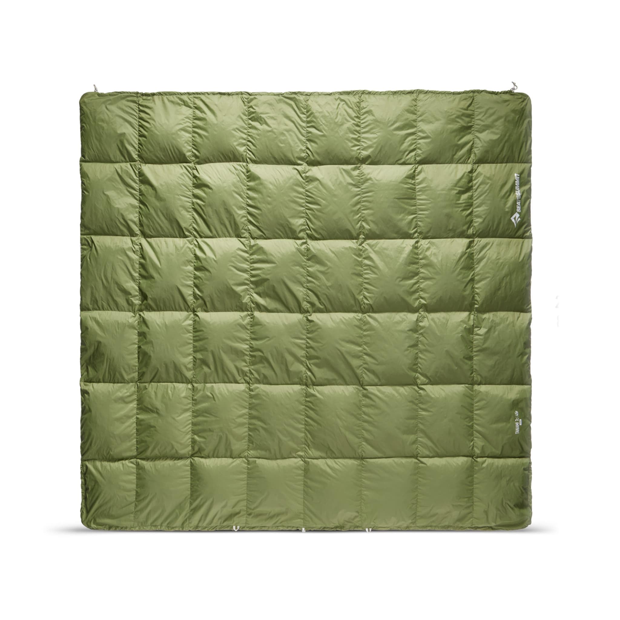 Sea to Summit Tanami Down Camping Comforter in queen size delivers cozy camping warmth.