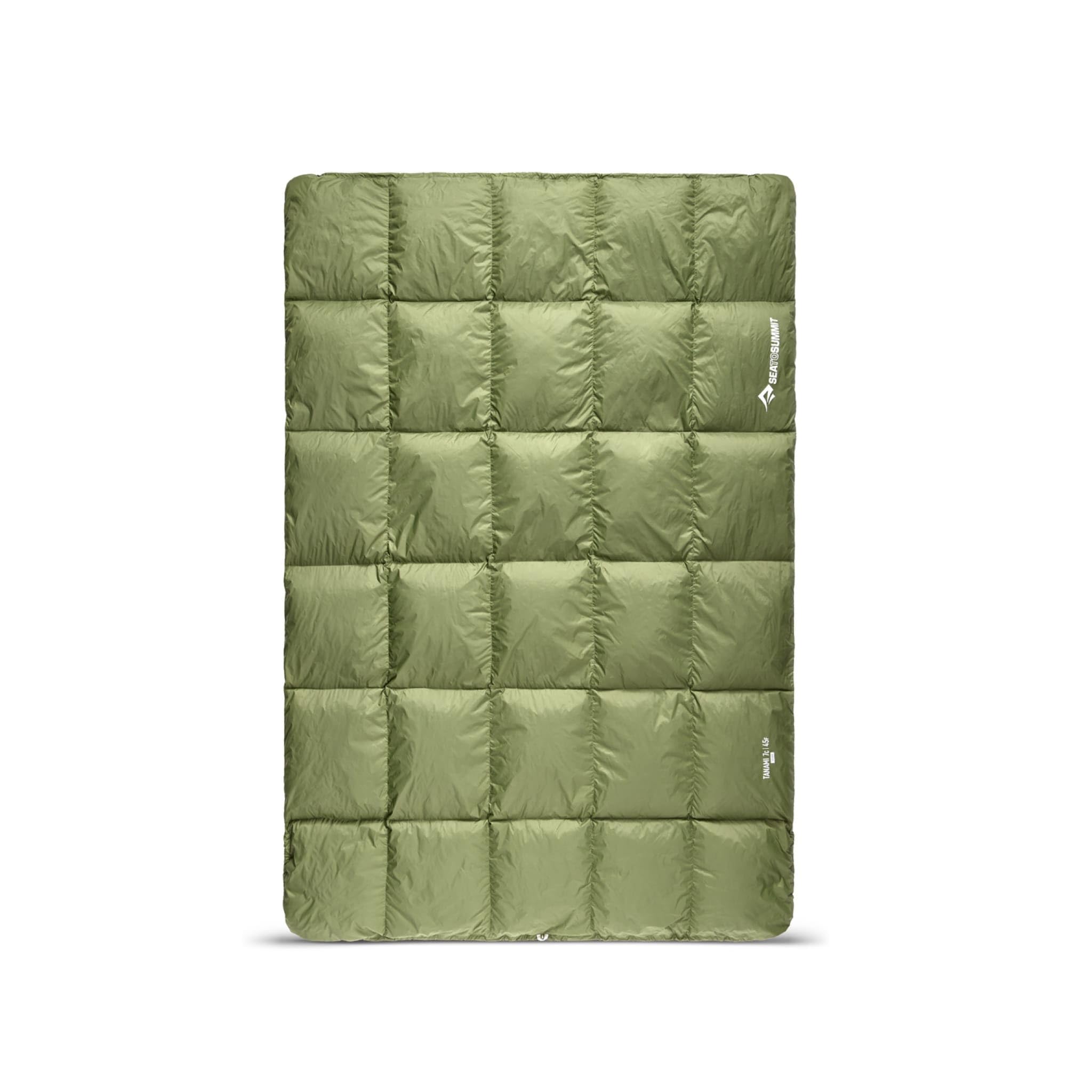 Sea to Summit Tanami down comforter shell material close-up highlighting durable fabric and moisture shedding
