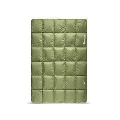 Sea to Summit Tanami down comforter shell material close-up highlighting durable fabric and moisture shedding