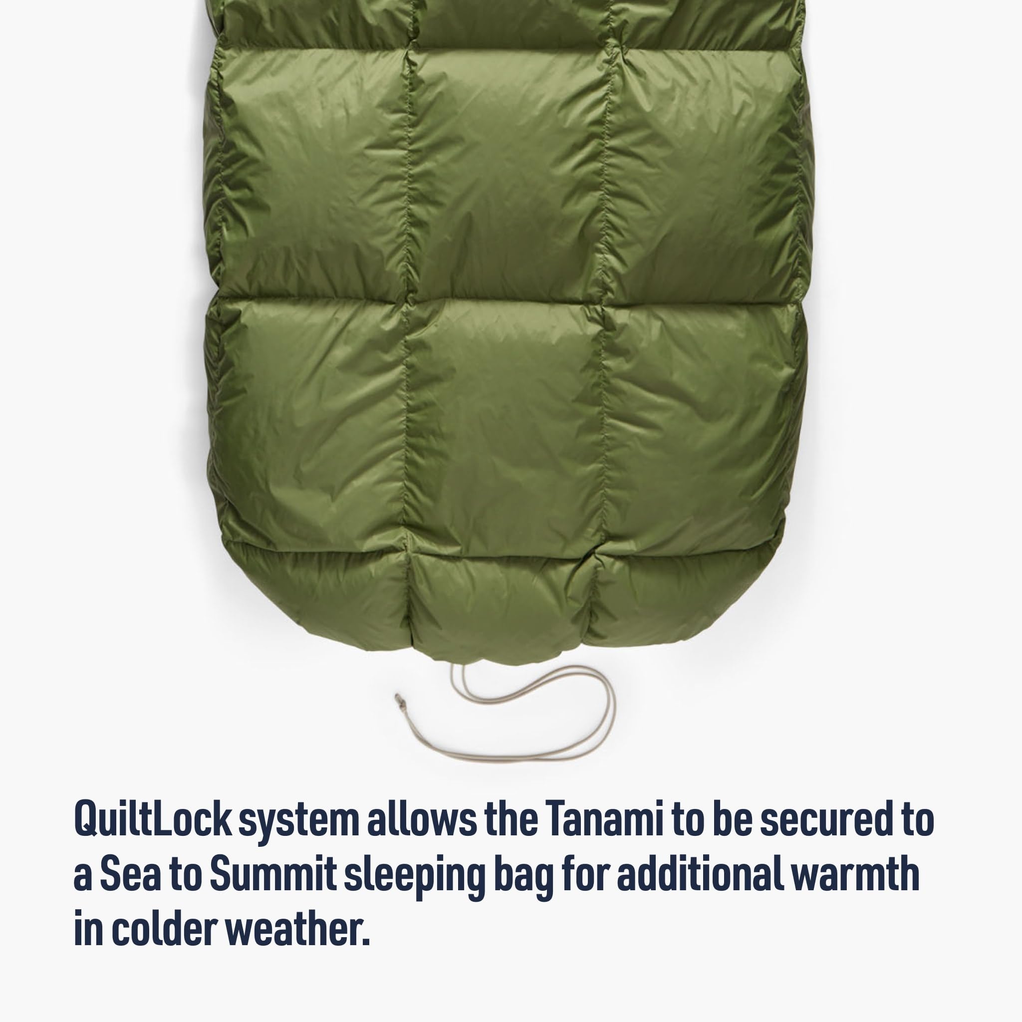 Sea to Summit Tanami 45D liner is textured to prevent slipping.