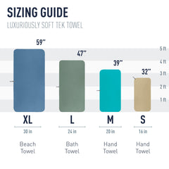 Sea to Summit Tek Towel drying-fast microfiber detail highlights rapid moisture evaporation