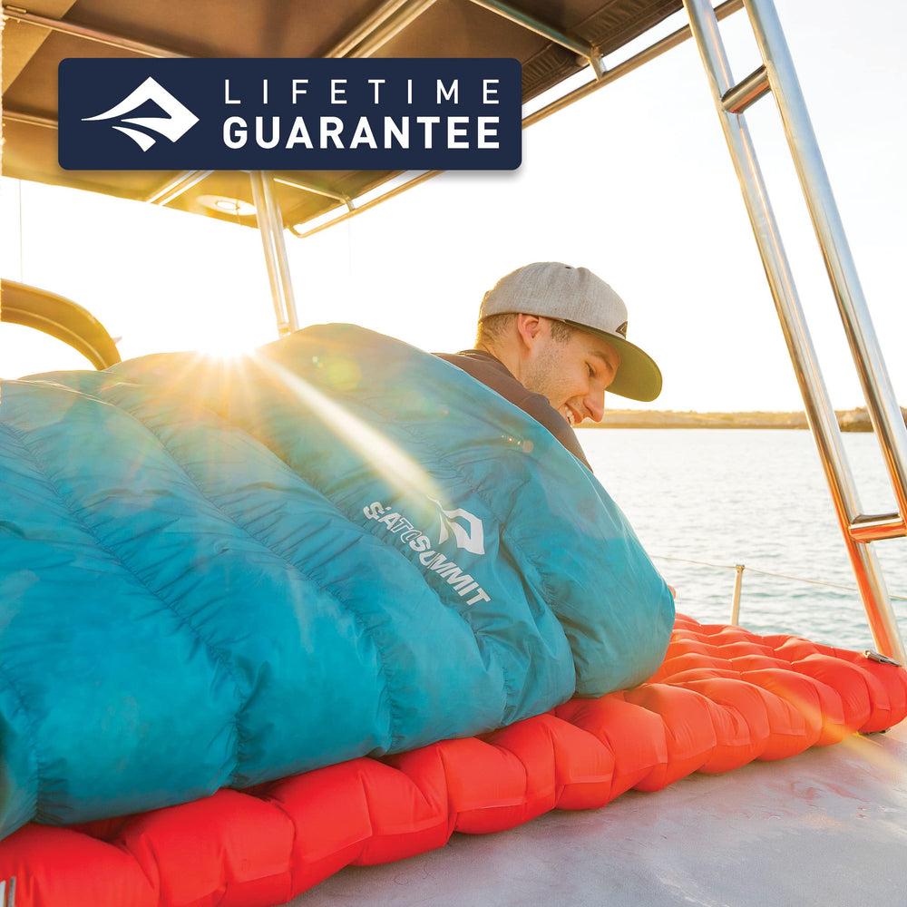 Regular-size Traveller blanket fits up to six feet tall