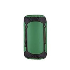 Sturdy stitching on Sea to Summit Ultra-Sil 14L forest green for durable use.