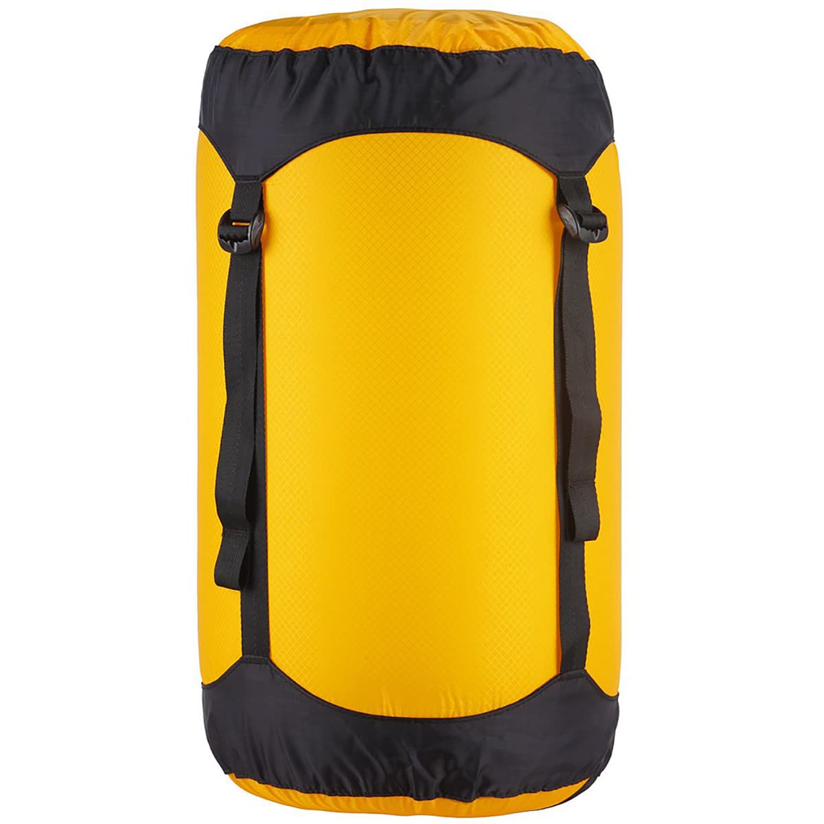 Sea to Summit Ultra-SIL Compression Sack 10L yellow durable seams for long lasting use.