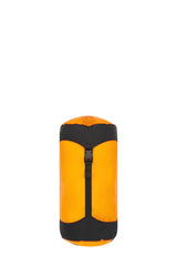 Sea to Summit Ultra-SIL compression sack 5L in yellow compacting clothing for travel efficiency