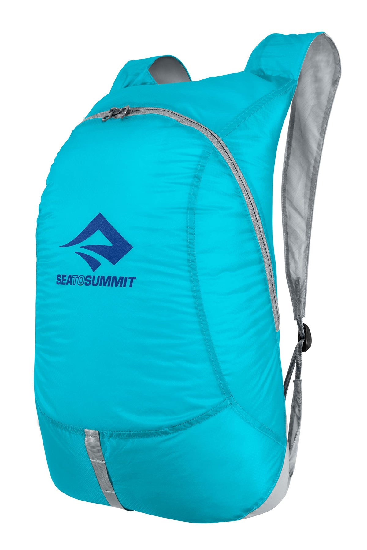 Sea to Summit Ultra-Sil Day Pack folded for compact travel storage.