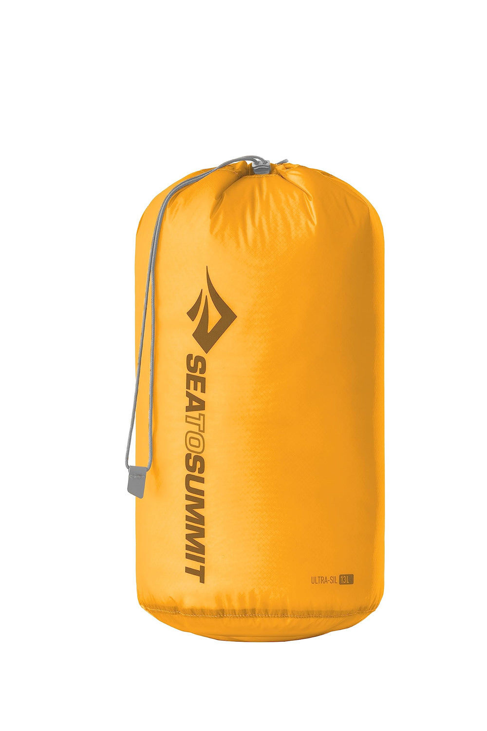 Sea to Summit Ultra-SIL Stuff Sack 13L keeps gear organized inside a backpack.