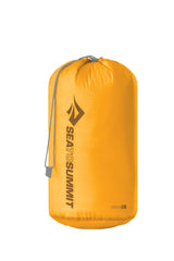 Sea to Summit Ultra-SIL Stuff Sack 13L keeps gear organized inside a backpack.