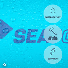 Sea to Summit Ultra-SIL Stuff Sack features a reinforced base handle for quick grab.