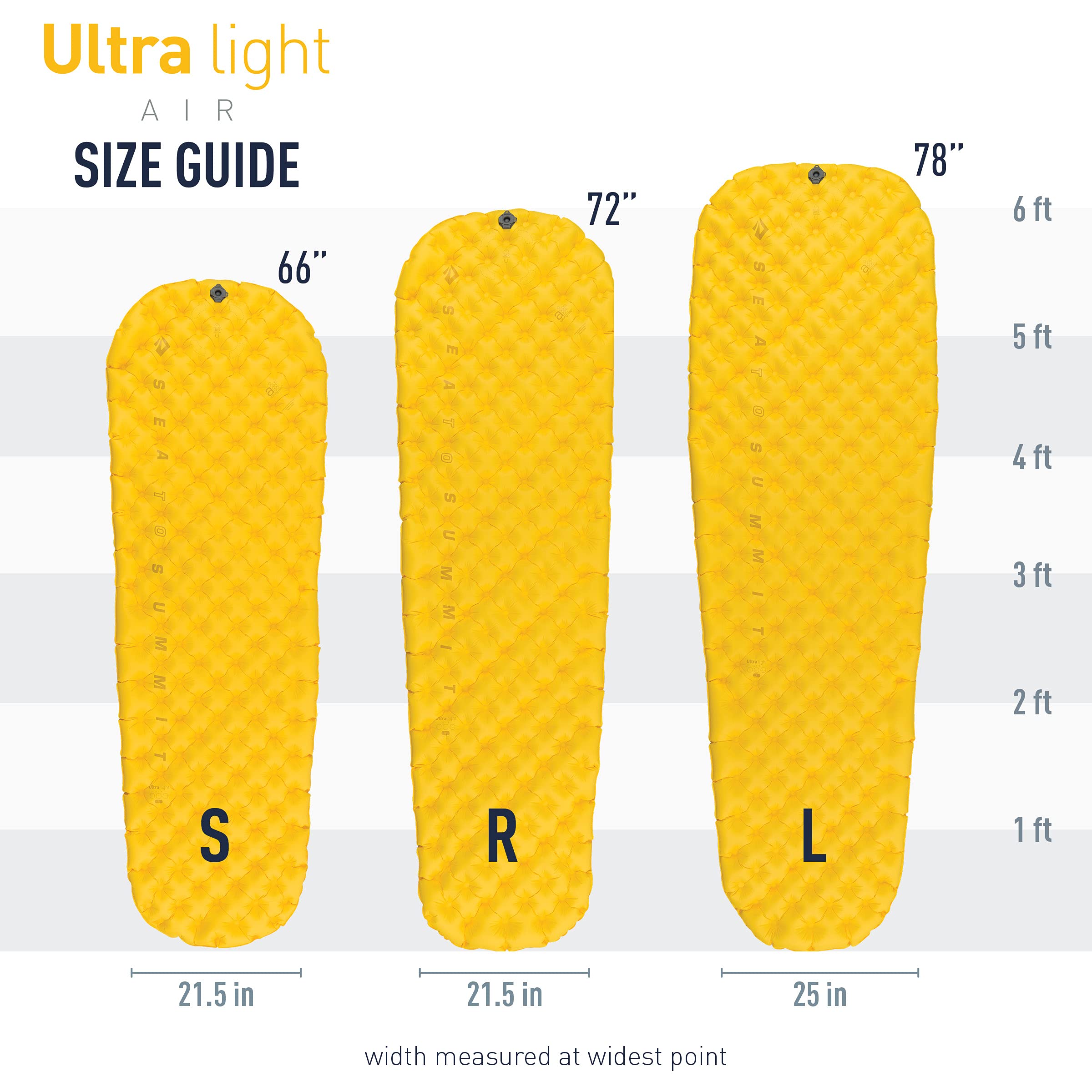 Sea to Summit ultralight air mattress stuff sack included