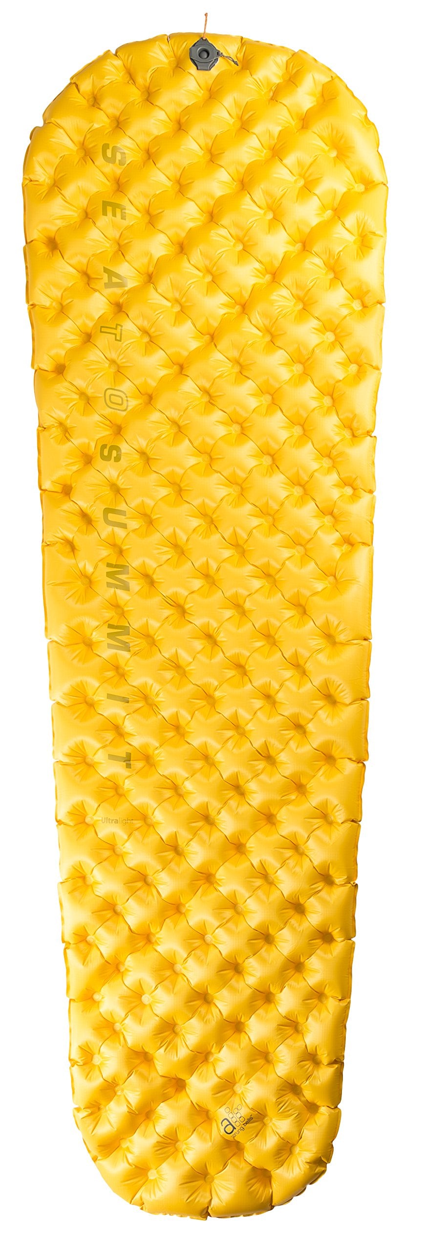 Sea to Summit ultralight air mattress regular top view for comfy backcountry sleep