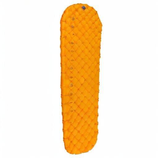 Sea to Summit ultralight insulated sleeping pad durable quiet nylon face fabric.
