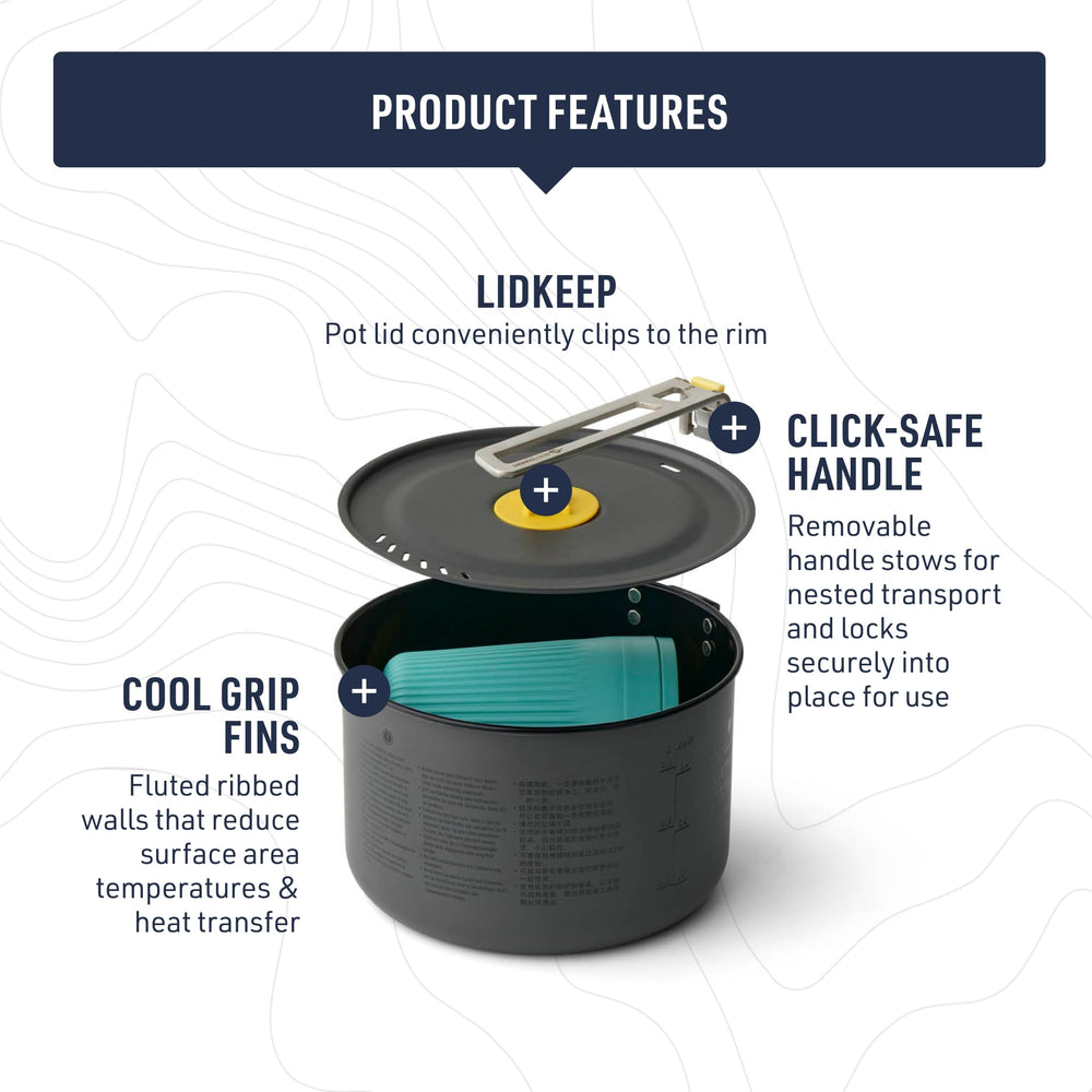 Sea to Summit passage insulated mug with Cool-Grip for hot drinks.