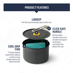Sea to Summit passage insulated mug with Cool-Grip for hot drinks.