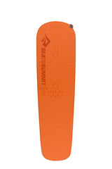 Sea to Summit ultralight sleeping pad top view with compact backpacking profile.