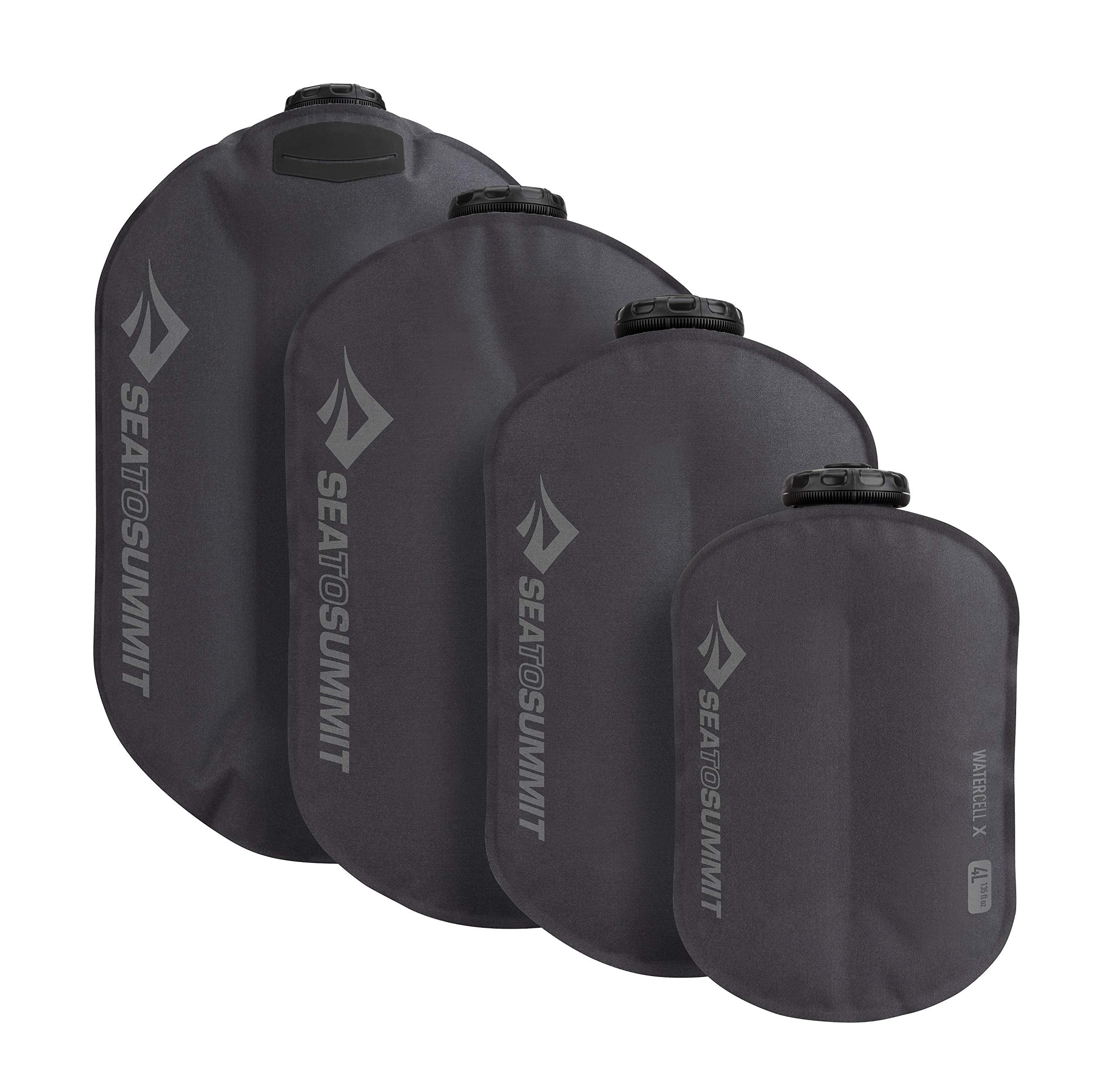 Sea to Summit Watercell X 16.5x11.2x5 inch size for compact storage.