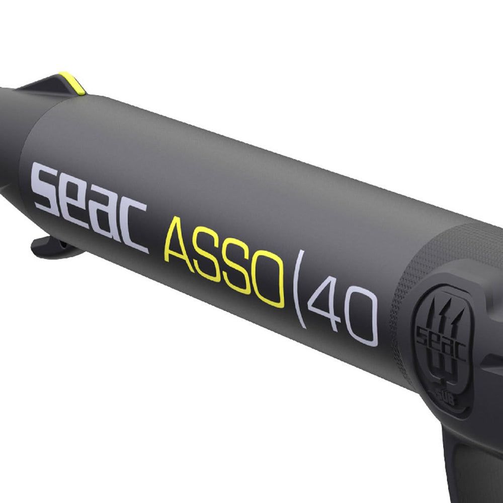 SEAC Asso S/R 40mm anodized cylinder highlighting durability and balanced weight