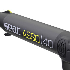 SEAC Asso S/R 40mm anodized cylinder highlighting durability and balanced weight