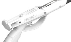 SEAC HIT PR-80 steel Tahitian rod complements balance and durability on rocky dives