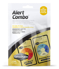 Seachem Alert Combo Pack front view with compact size for tanks