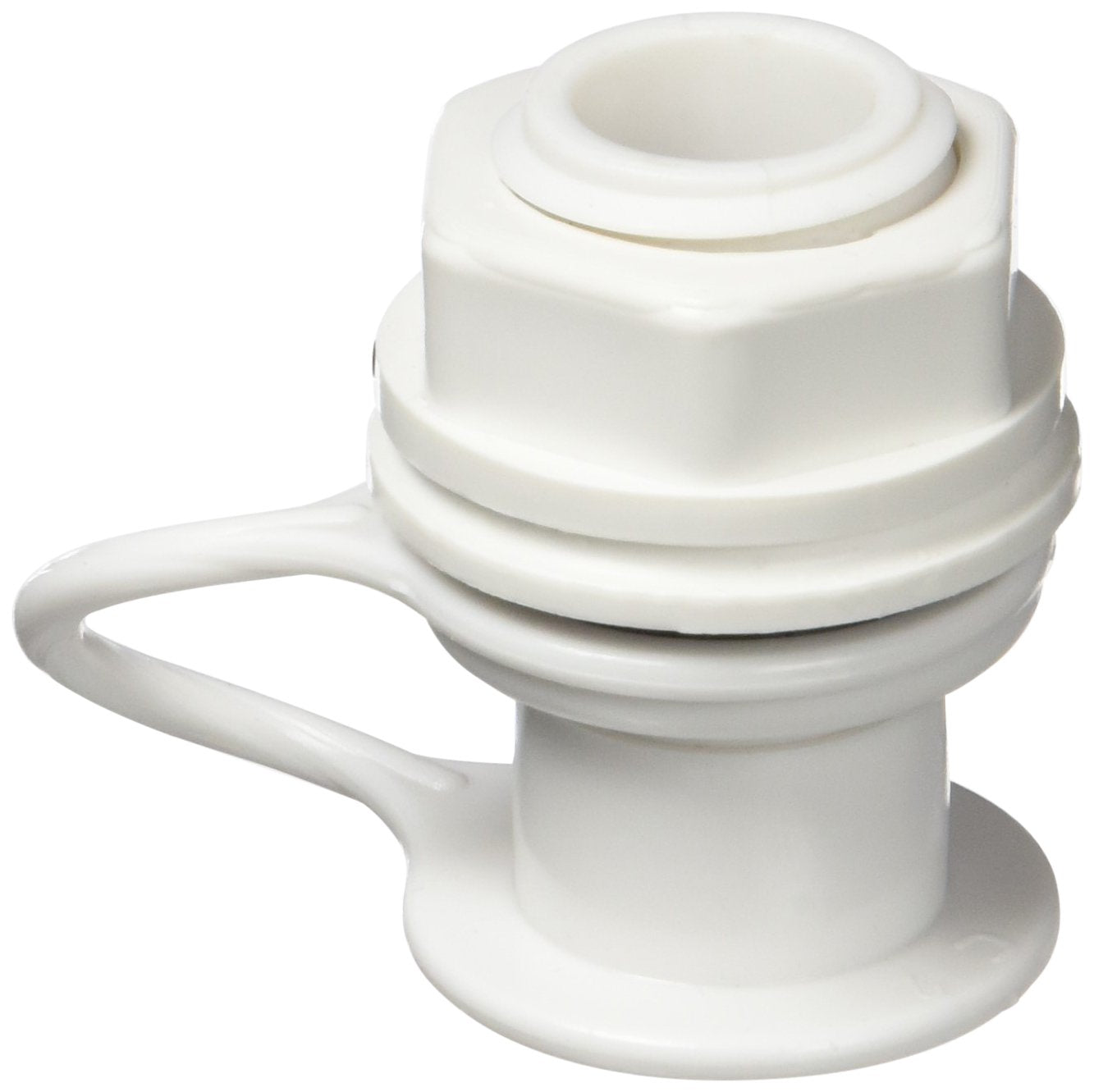 Seachoice 76931 Igloo drain plug; replacement part for secure fridge drainage.