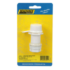 Seachoice gasketed nut shown for quick, secure installation and leak-free operation