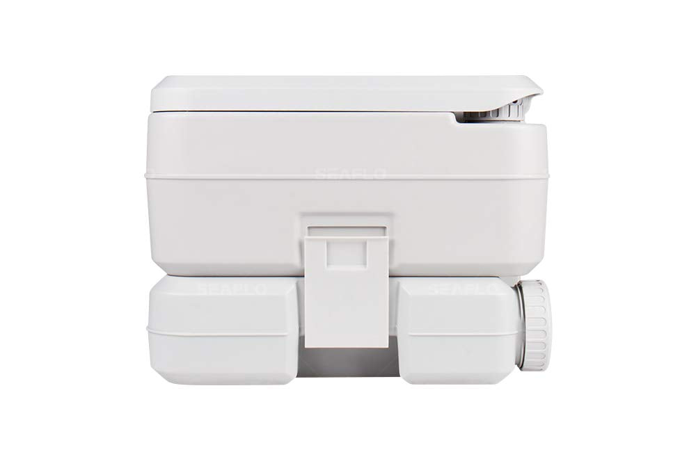SEAFLO portable toilet made of durable ABS plastic for rugged outdoor use