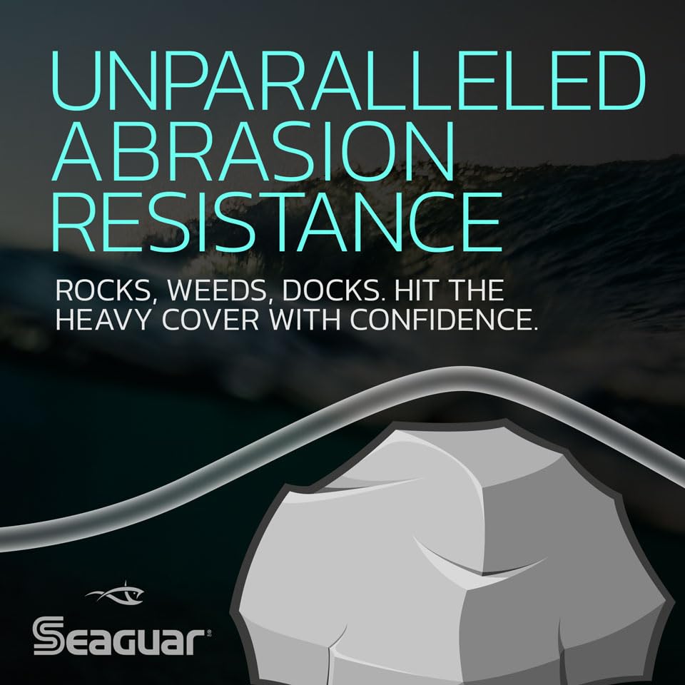 Seaguar AbrazX targets toothy fish with lighter leader diameter and strong performance.