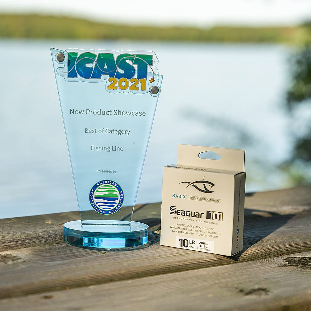 Seaguar BasiX 101 value-packed packaging designed for budget-minded anglers.