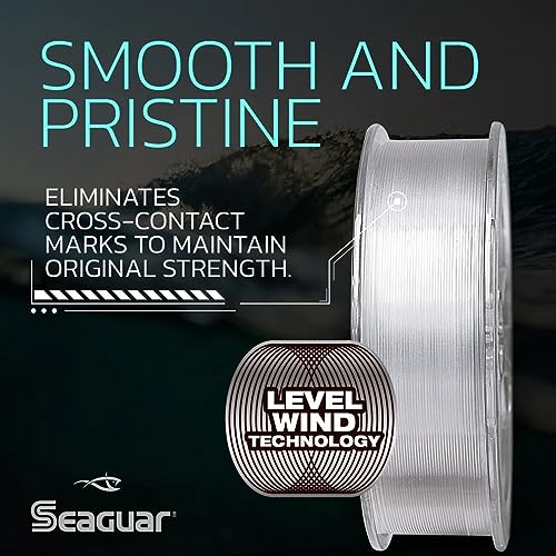 Seaguar Blue Label sinking speed illustrates fast sinking for depth control.