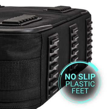 Compact 10x14x4.5 inch dimensions keep bulk spools organized without bulk.