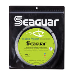 Seaguar Fluoro Premier 170lbs spool with compact diameter for clear-water fishing.