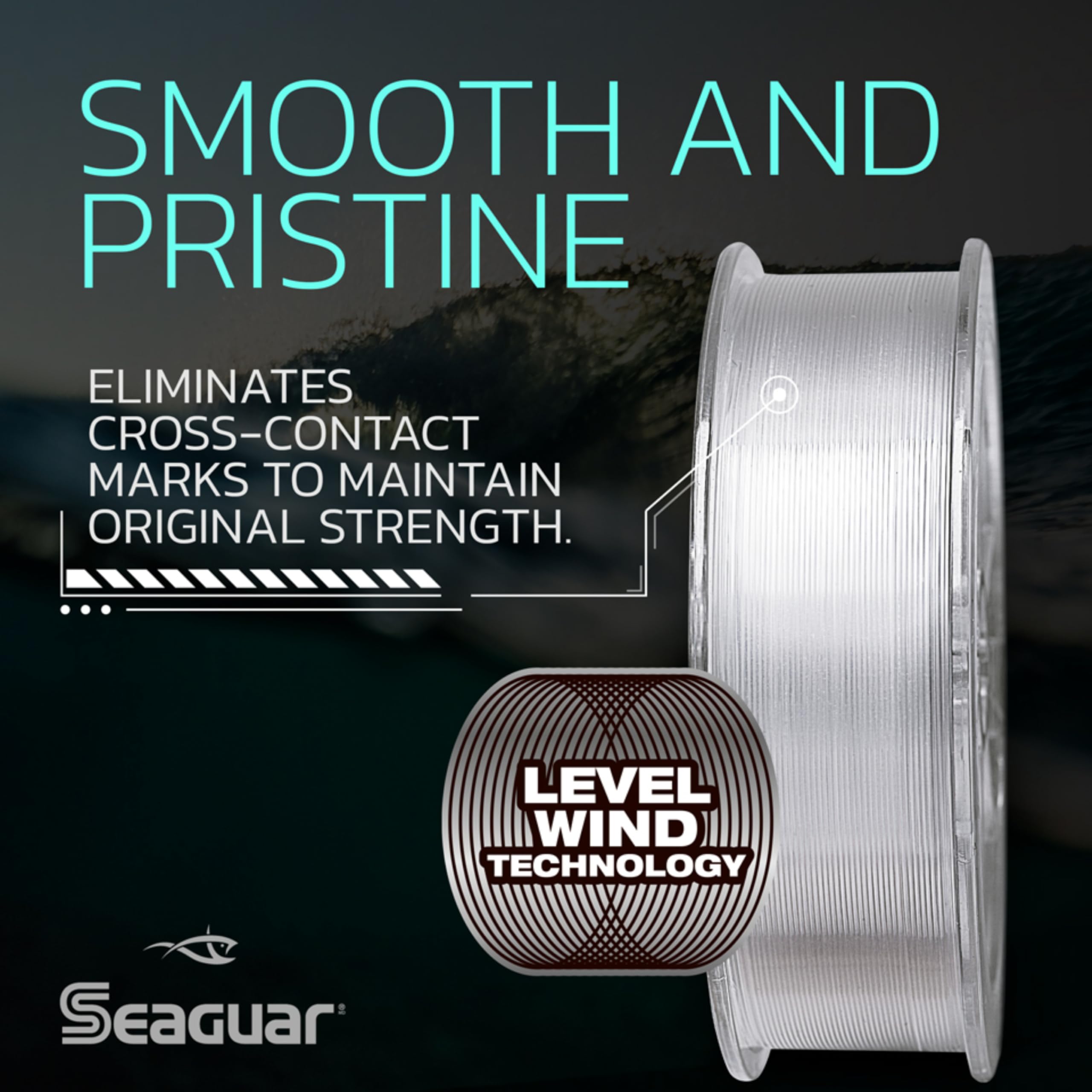 Seaguar Fluoro Premier knot-strength line suitable for strong hook setting.