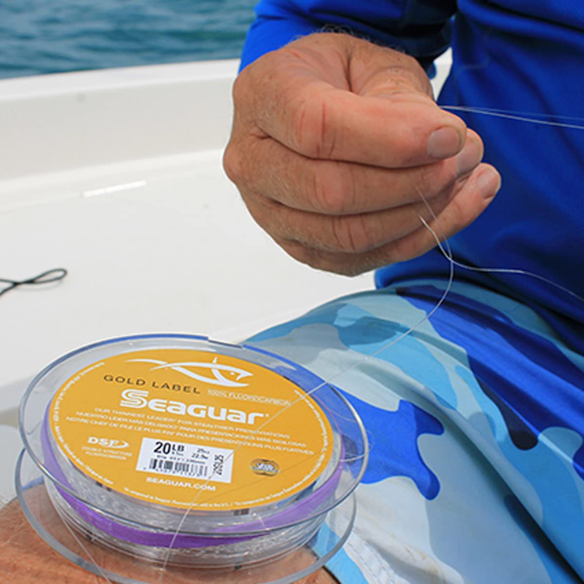 Seaguar Gold Label soft supple design aids secure knots and cinching
