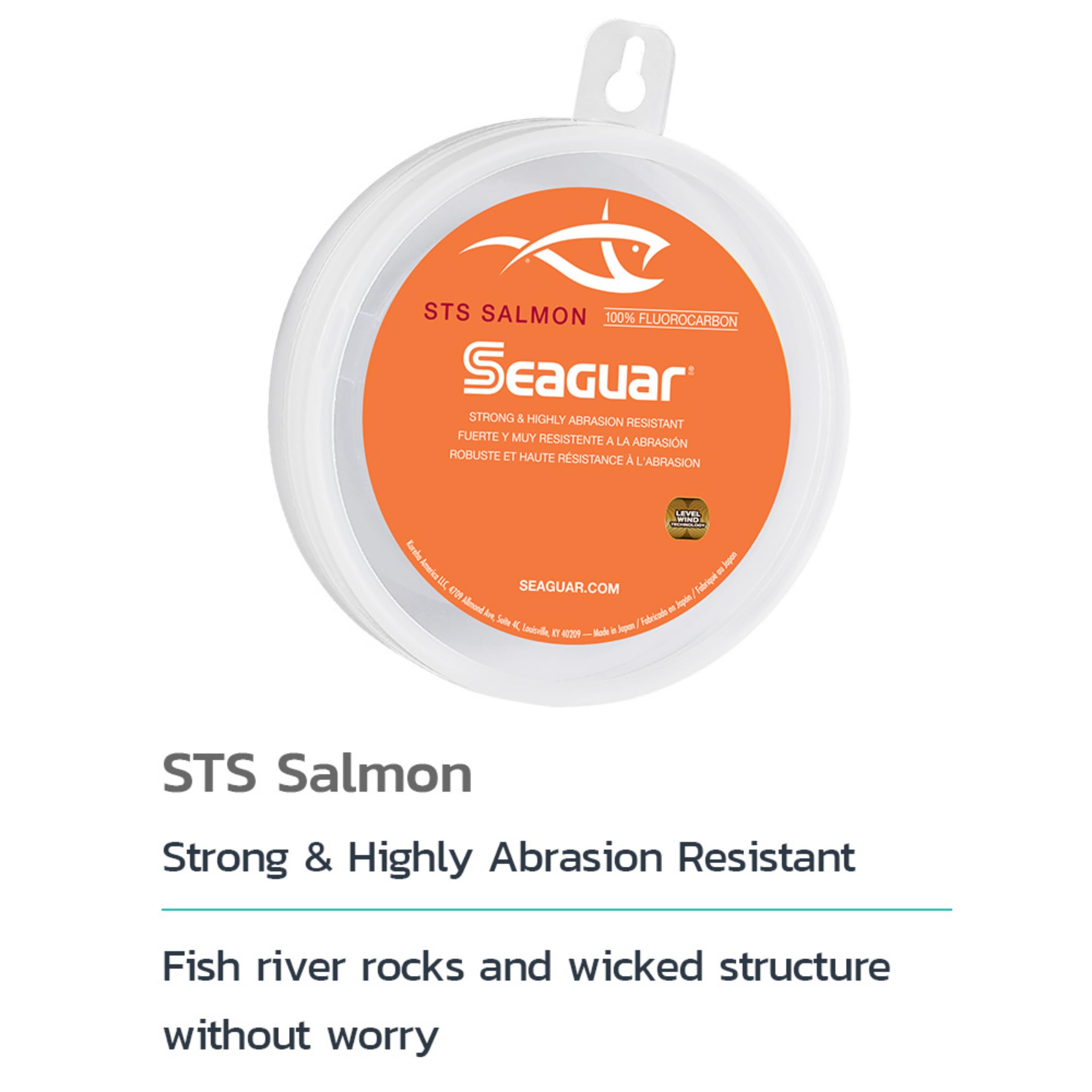 Seaguar STS fast-sinking action demonstrates quick reach to strike zone underwater