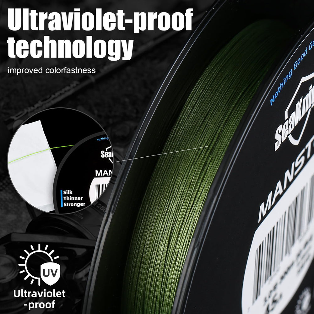 SeaKnight X9 double-layer coating provides lasting abrasion resistance in tough conditions.