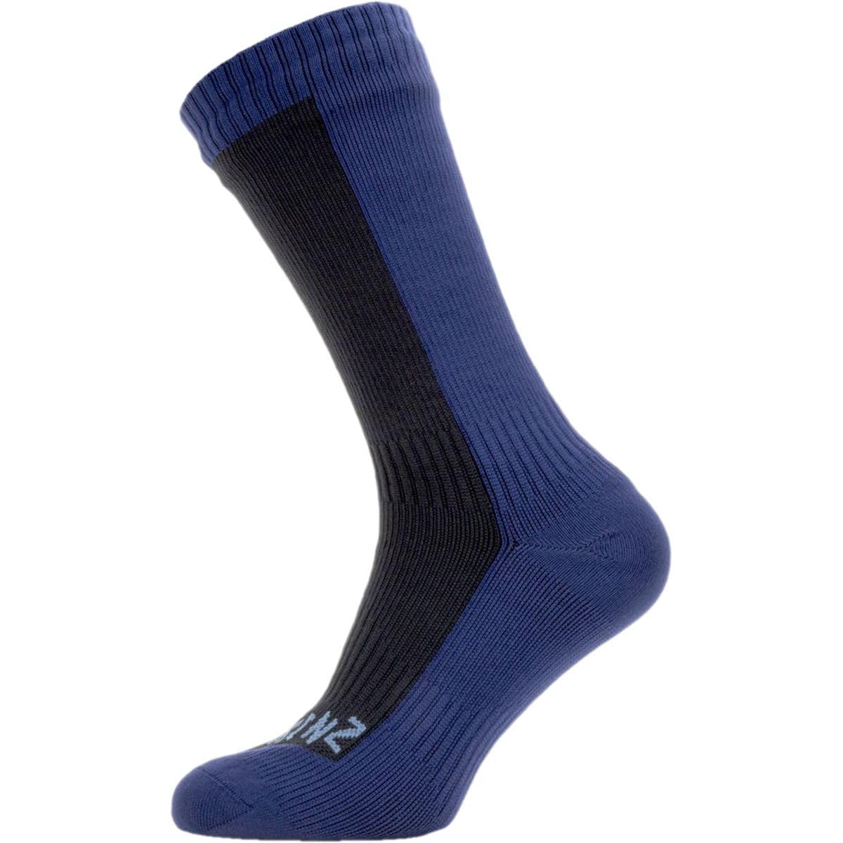 SEALSKINZ Starston waterproof sock top view highlighting rugged knit and warmth.