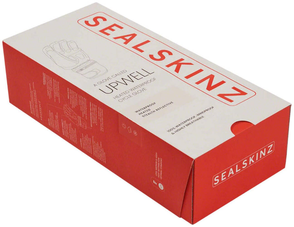 Sealskinz Upwell battery compartment shown, compact power source