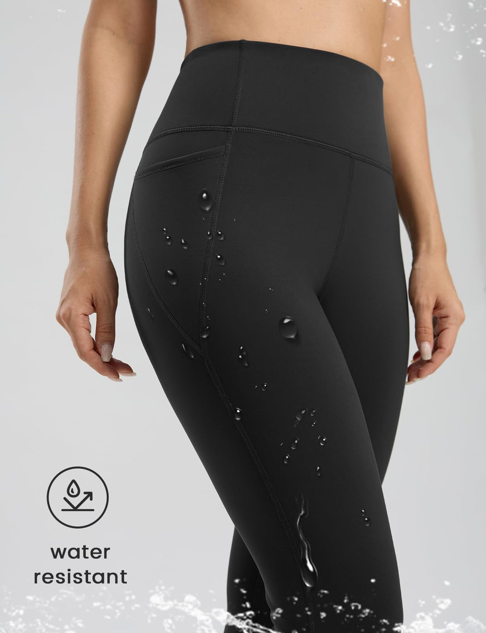 Seamaid black winter pants paired with boots for daily chilly outings.