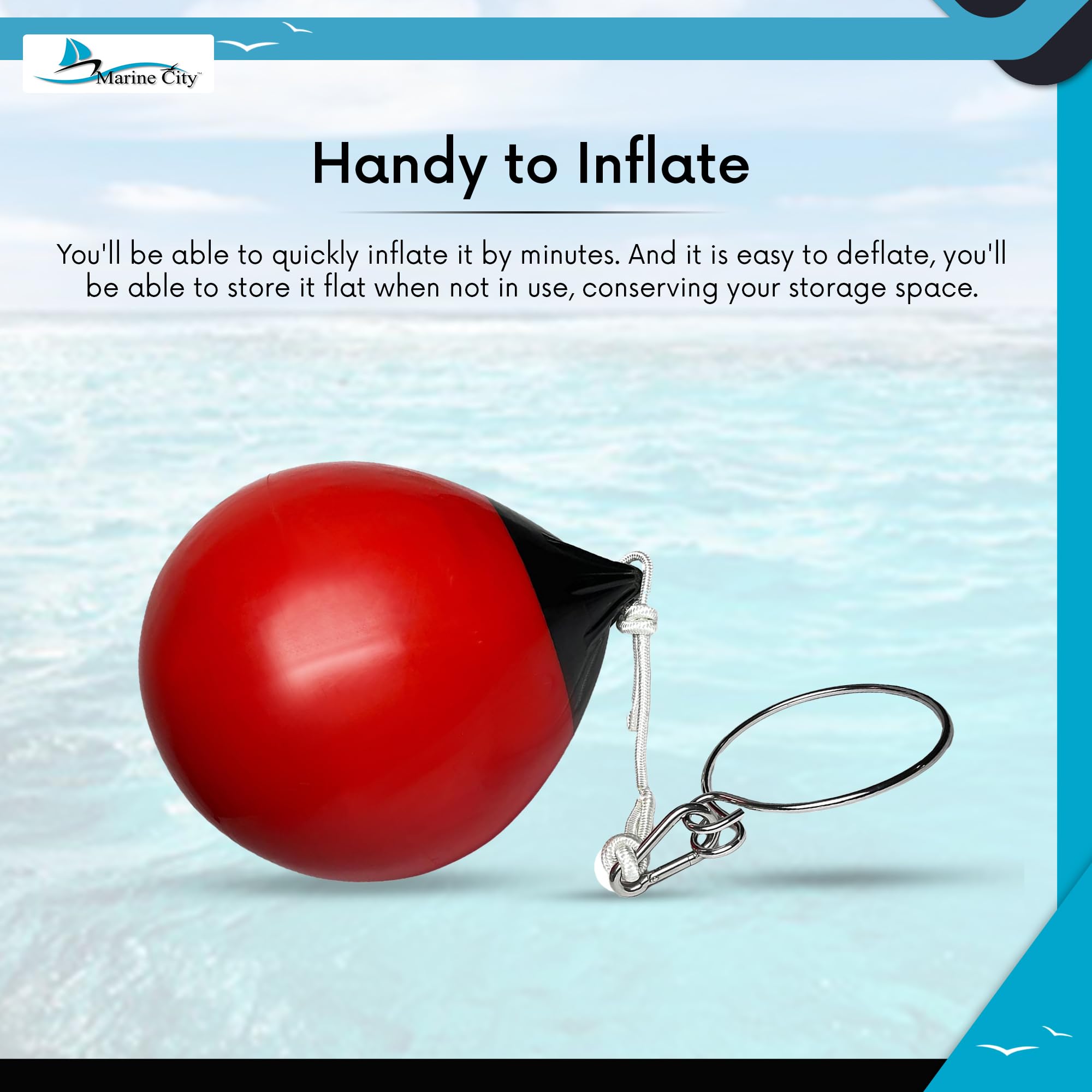 Seamless one-piece construction buoy for durability