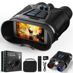 Seanme night vision goggles 4K recording for day, low light, or night observers