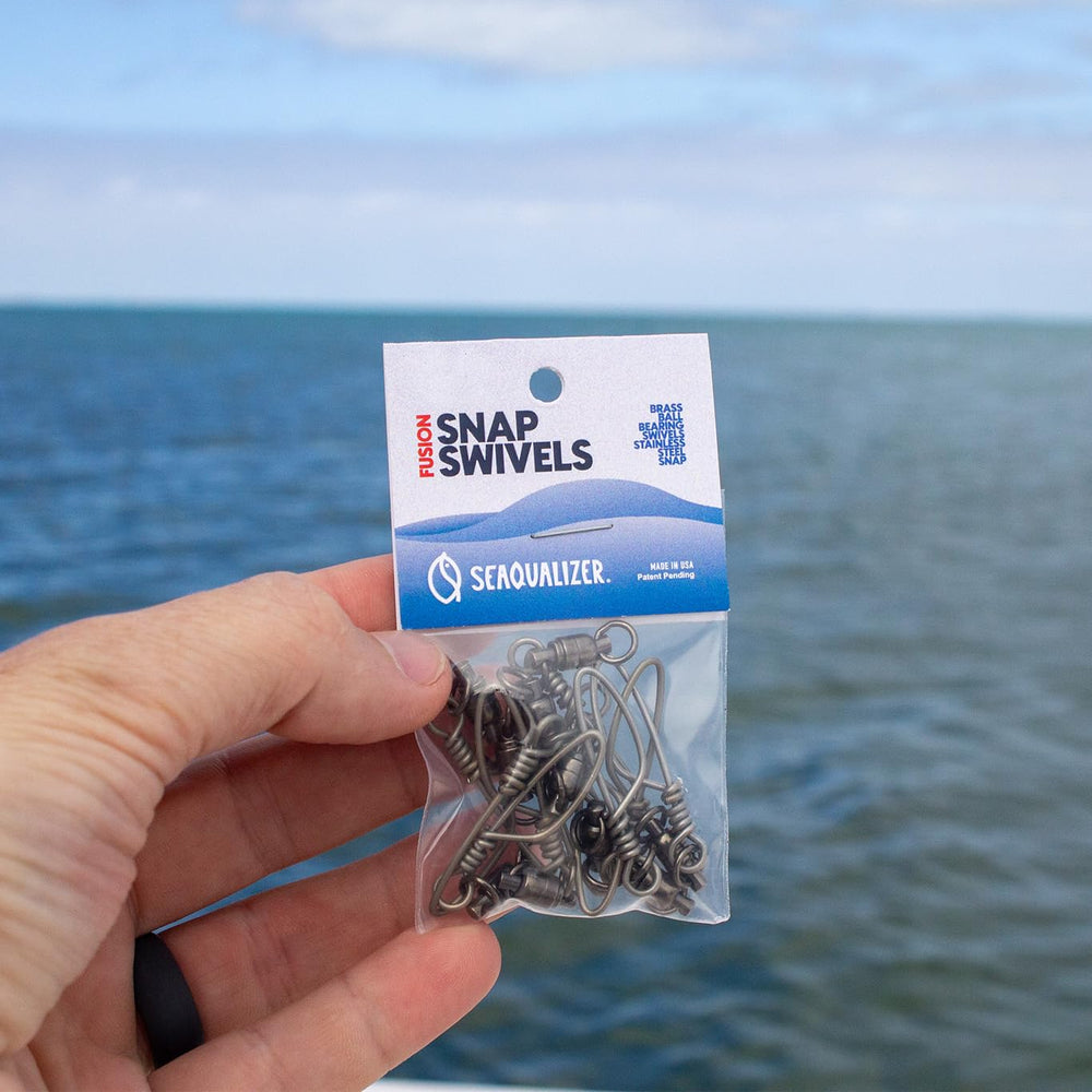 SeaQualizer Stainless steel wire construction resists corrosion for durable fishing gear