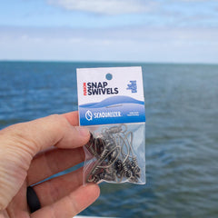 SeaQualizer Stainless steel wire construction resists corrosion for durable fishing gear
