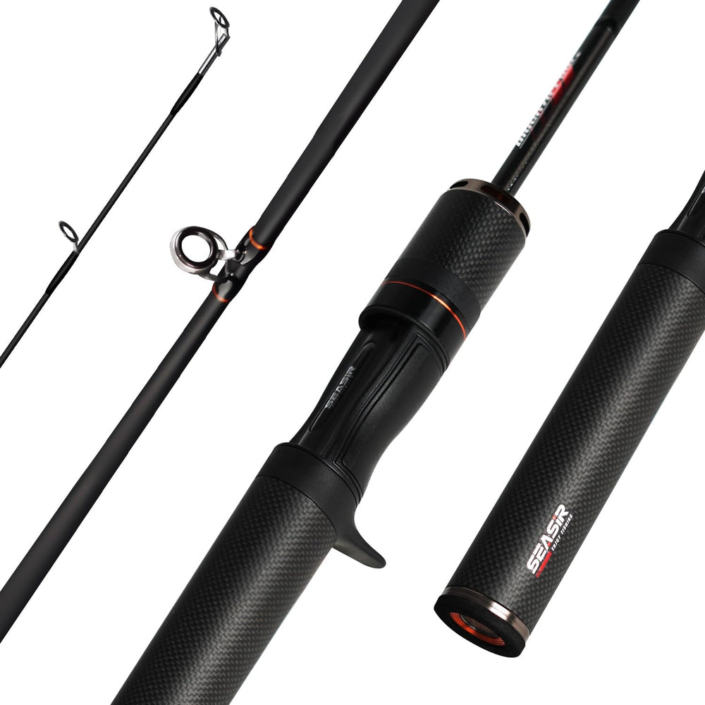 SEASIR Black Arrow ultralight rod blank offers excellent sensitivity for finesse fishing.