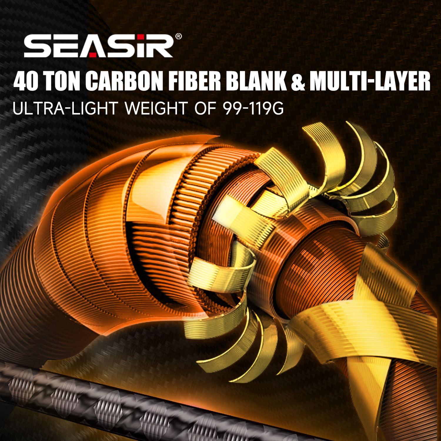 SEASIR CastX BFS rod portable-design fits in compact travel cases.