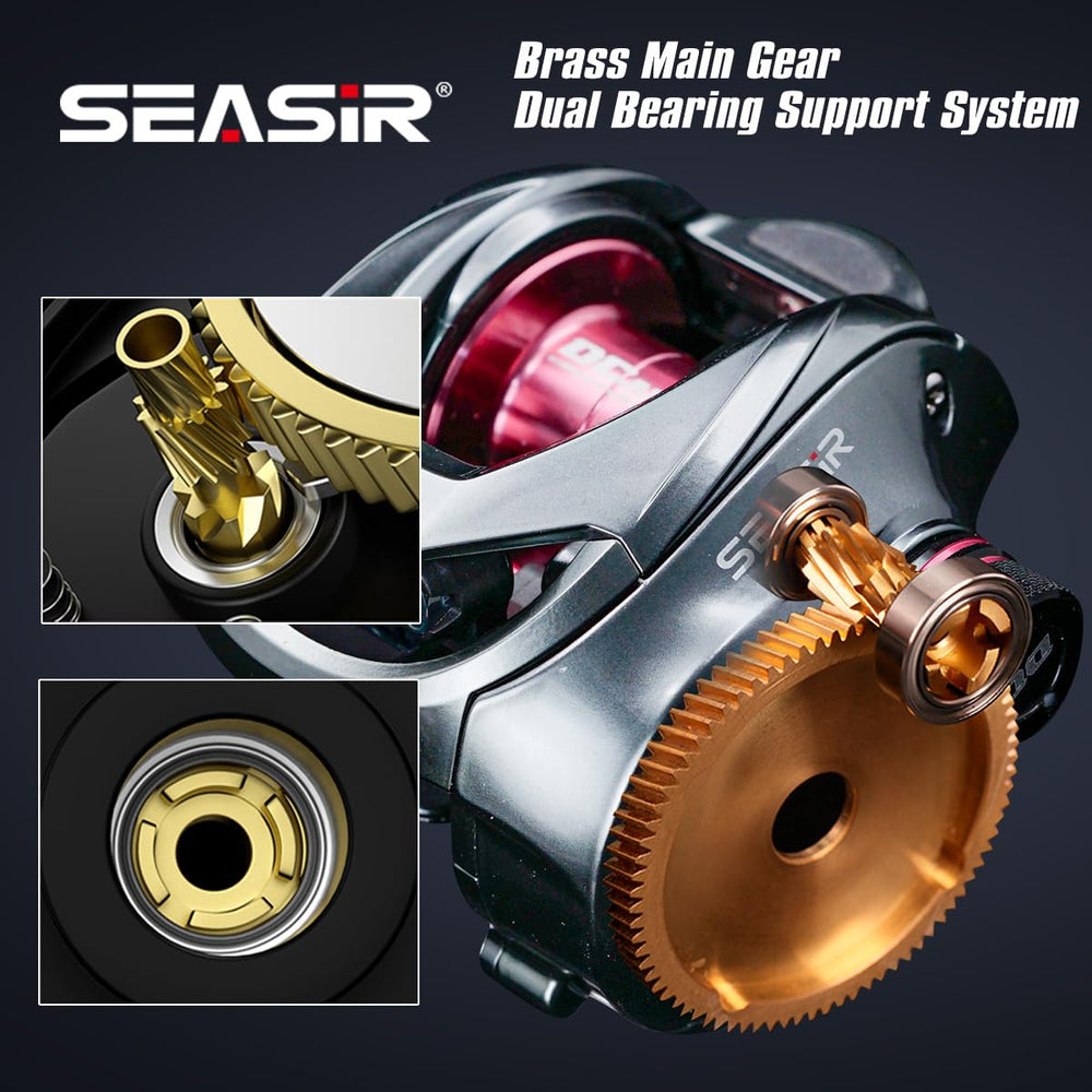 SEASIR DCast drag clicker alerts to subtle bites.